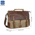 Wholesale vintage canvas men messenger bag,custom men shoulder bag